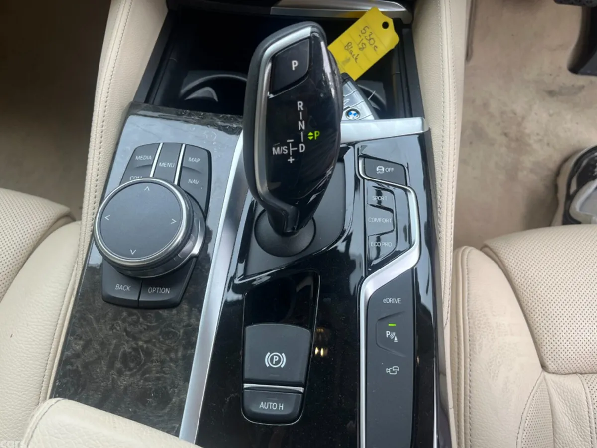 BMW 5-Series Saloon, Petrol, 2018, Black
