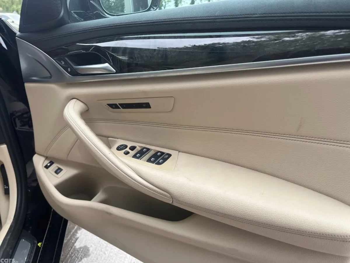 BMW 5-Series Saloon, Petrol, 2018, Black