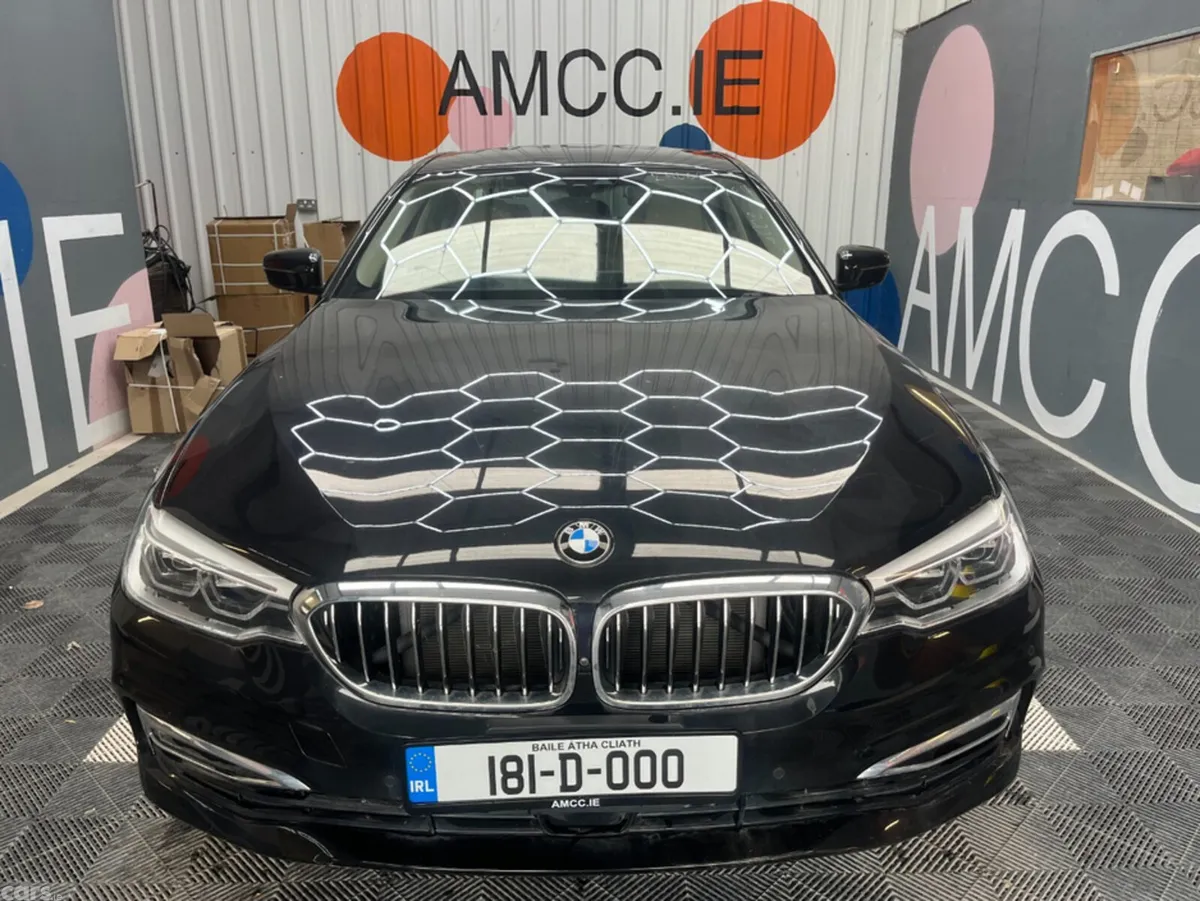BMW 5-Series Saloon, Petrol, 2018, Black