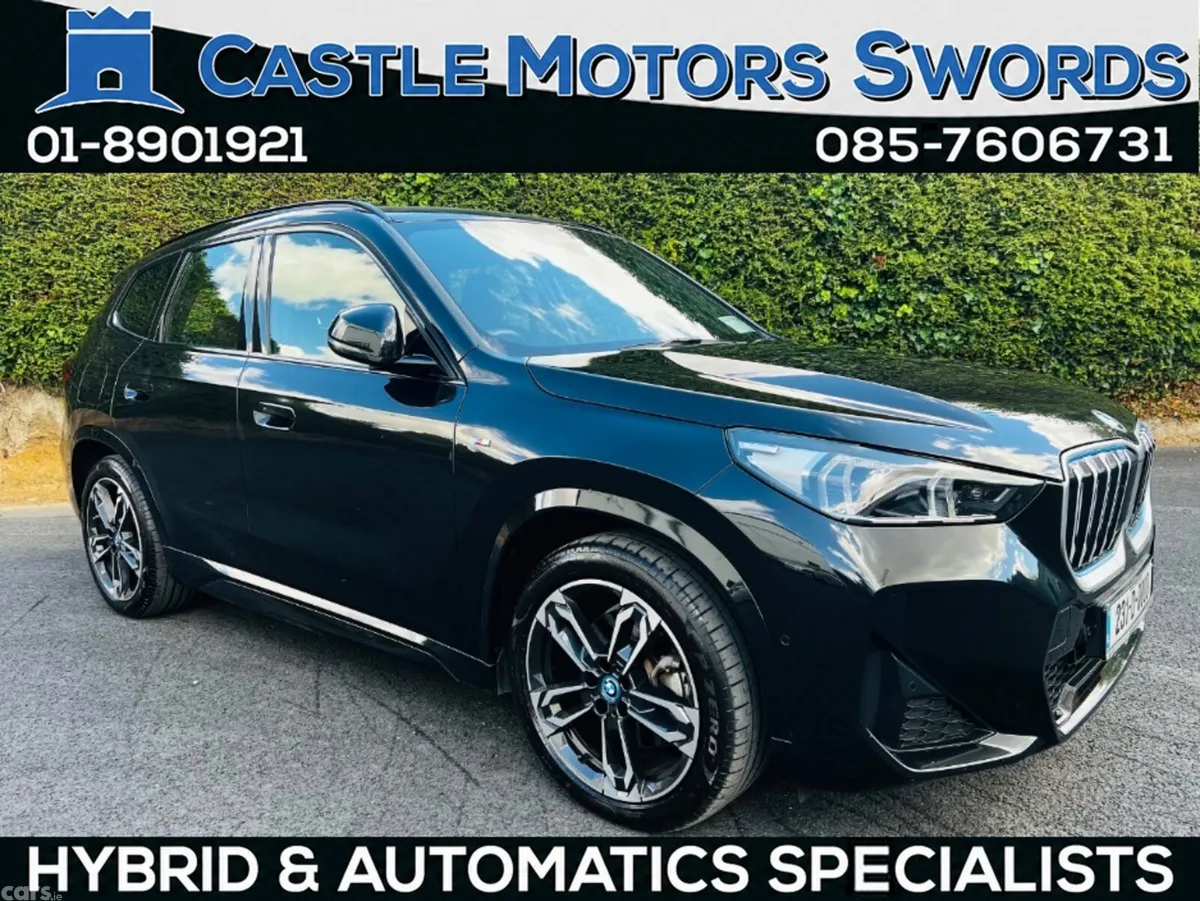 BMW iX1 Estate, Electric, 2023, Black