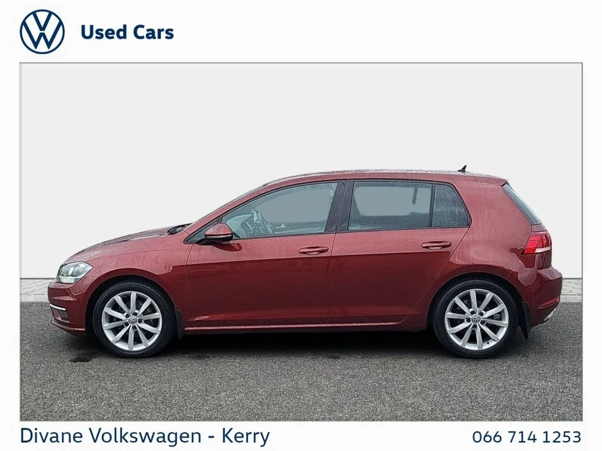 Volkswagen Golf Hatchback, Diesel, 2020, Red
