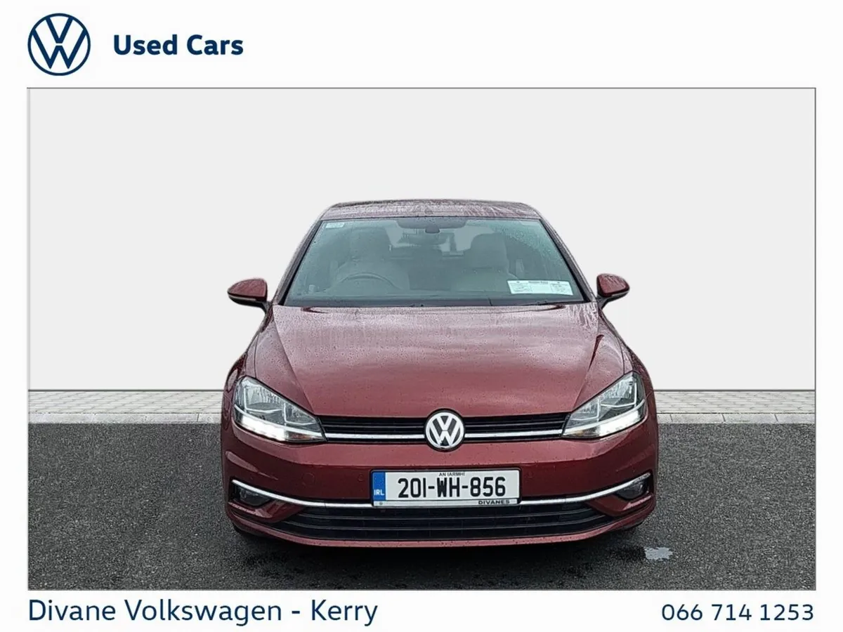 Volkswagen Golf Hatchback, Diesel, 2020, Red