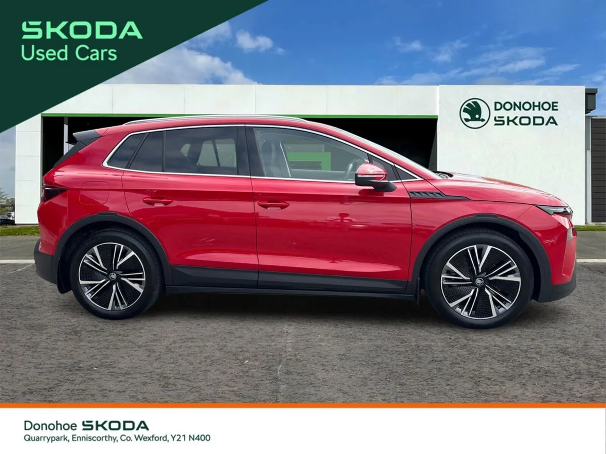 Skoda Elroq Hatchback, Electric, 2025, Red