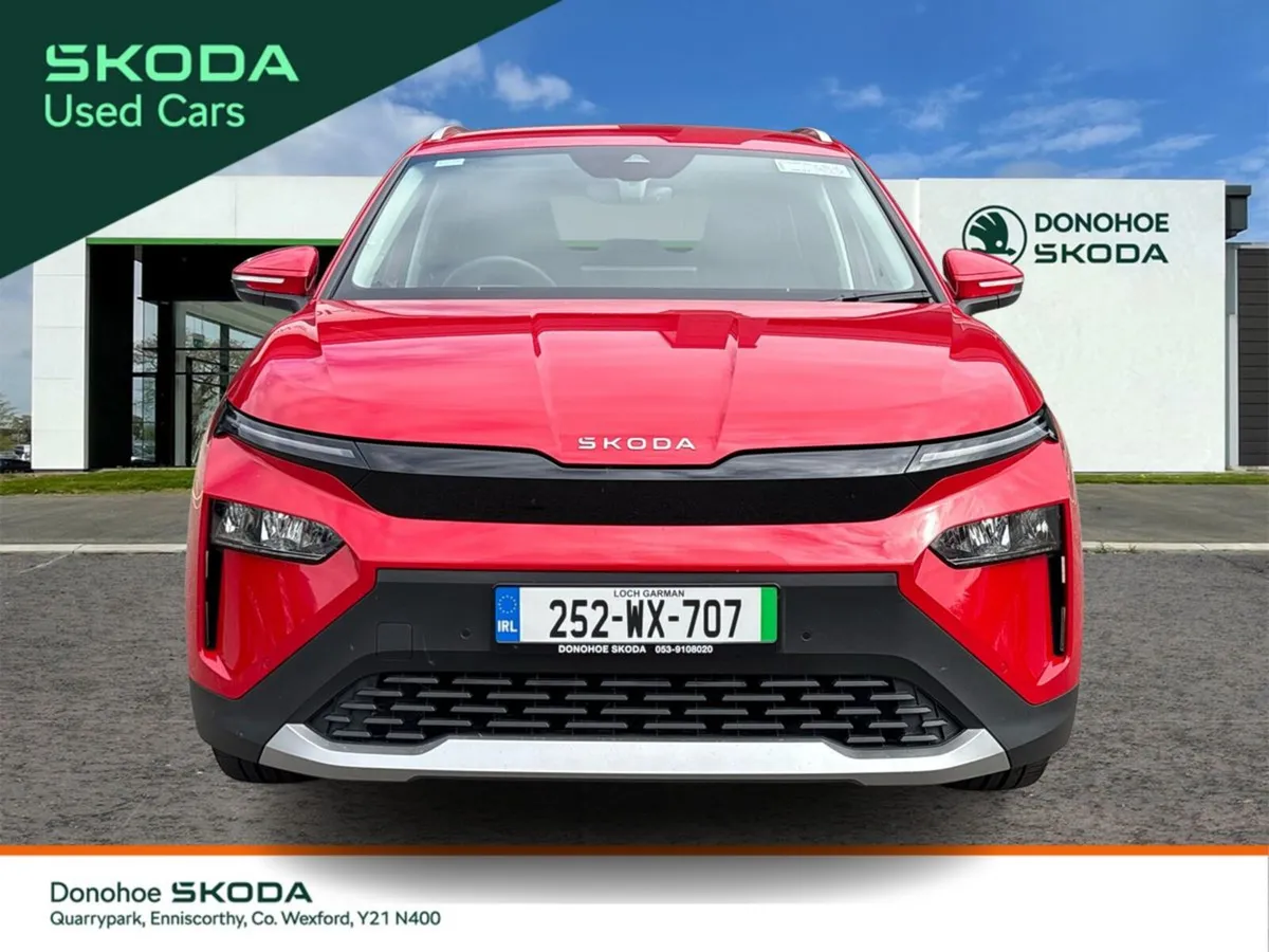 Skoda Elroq Hatchback, Electric, 2025, Red