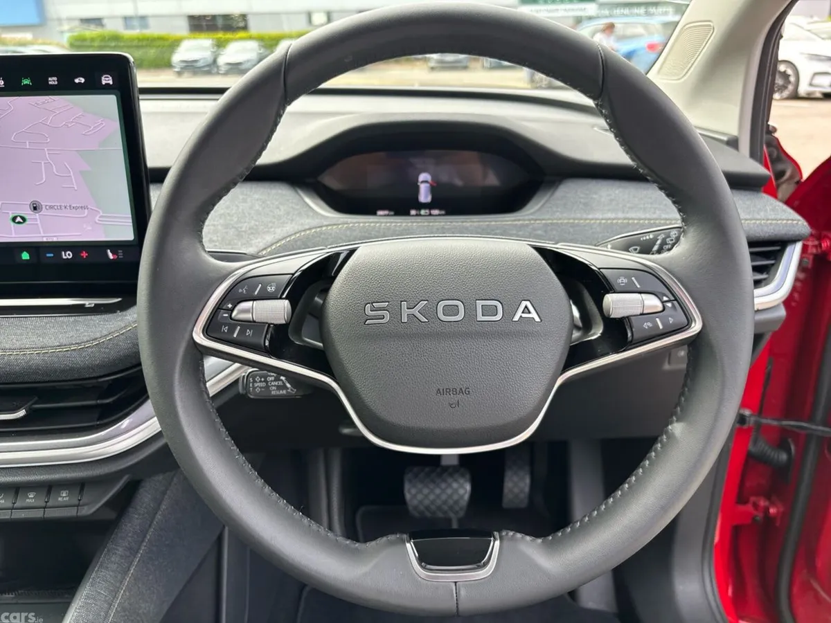 Skoda Elroq Hatchback, Electric, 2025, Red