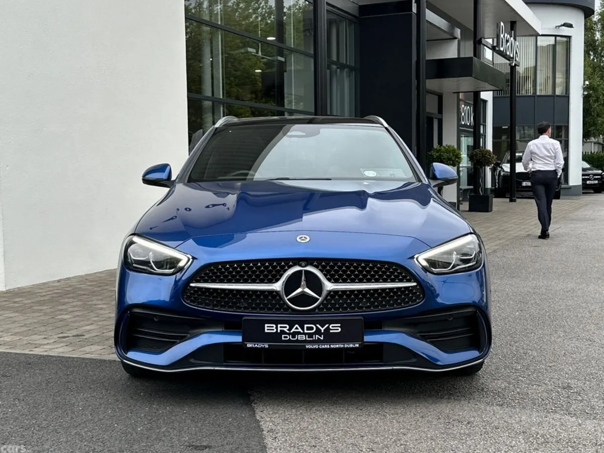 Mercedes-Benz C-Class Estate, Petrol Plug-in Hybrid, 2022, Blue