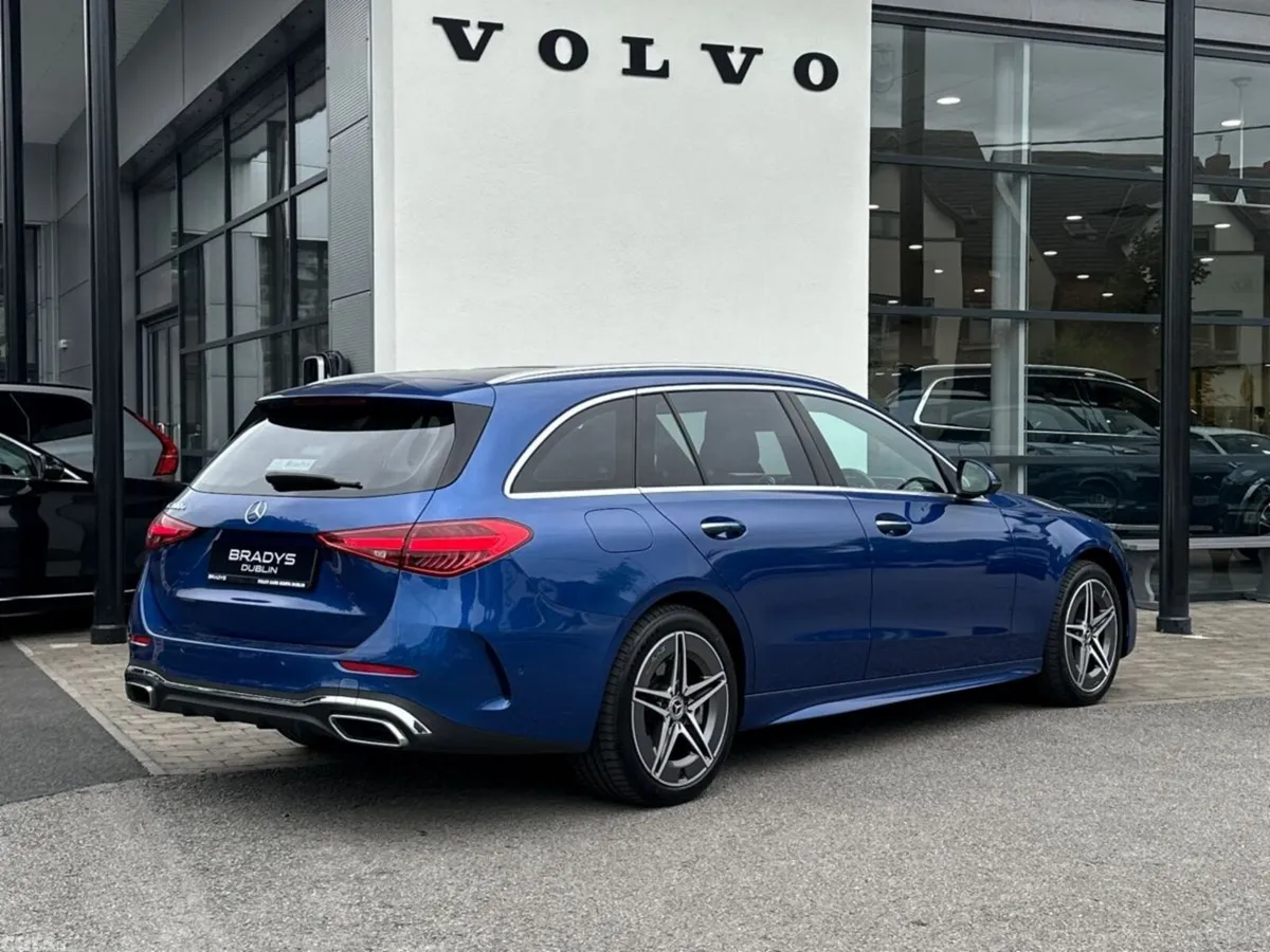 Mercedes-Benz C-Class Estate, Petrol Plug-in Hybrid, 2022, Blue