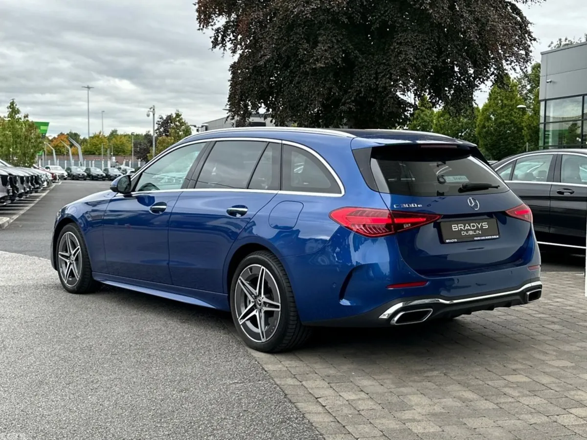 Mercedes-Benz C-Class Estate, Petrol Plug-in Hybrid, 2022, Blue