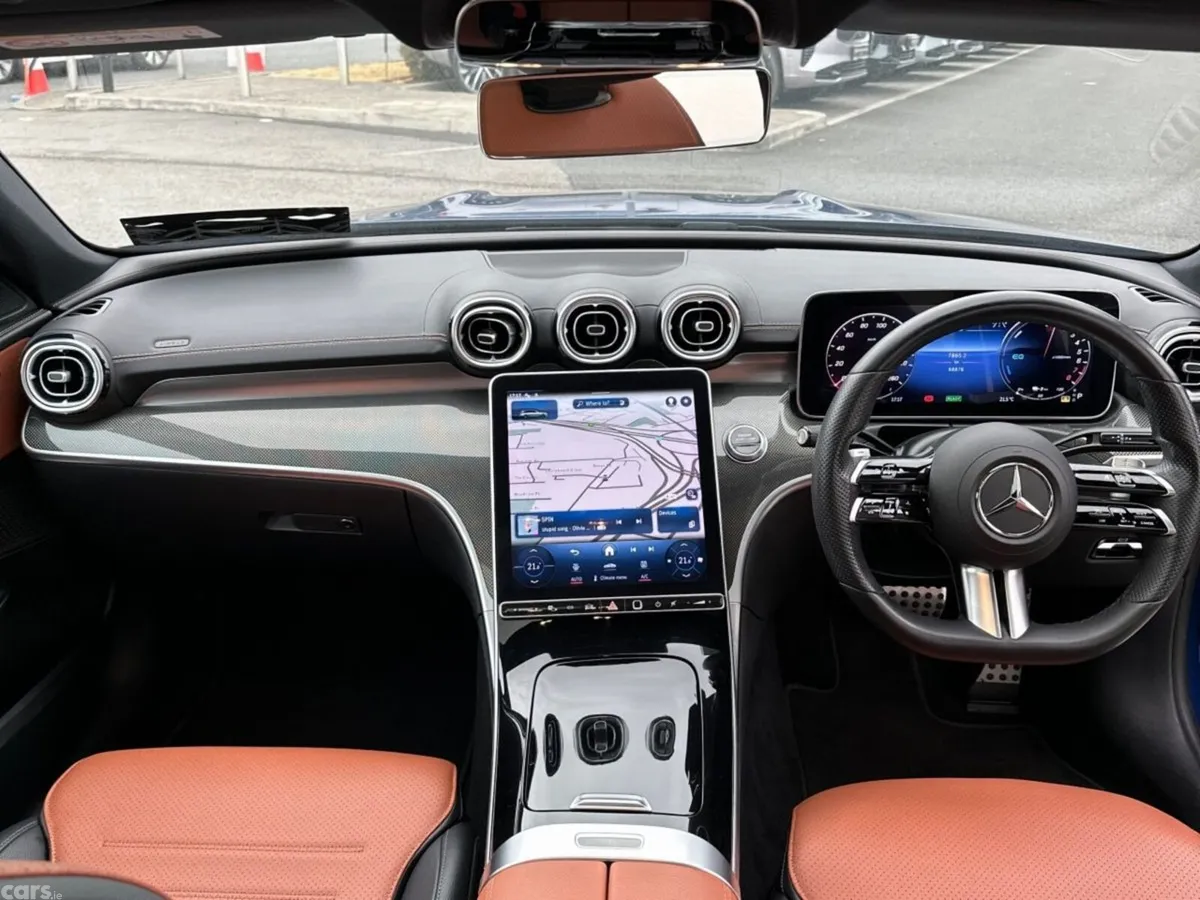 Mercedes-Benz C-Class Estate, Petrol Plug-in Hybrid, 2022, Blue