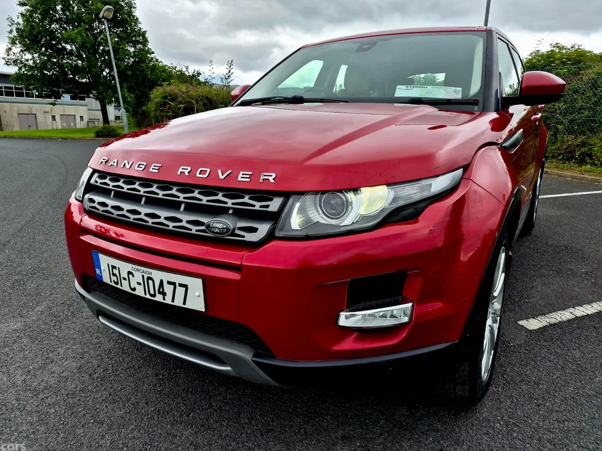 Land Rover Range Rover Evoque SUV, Diesel, 2015, Red