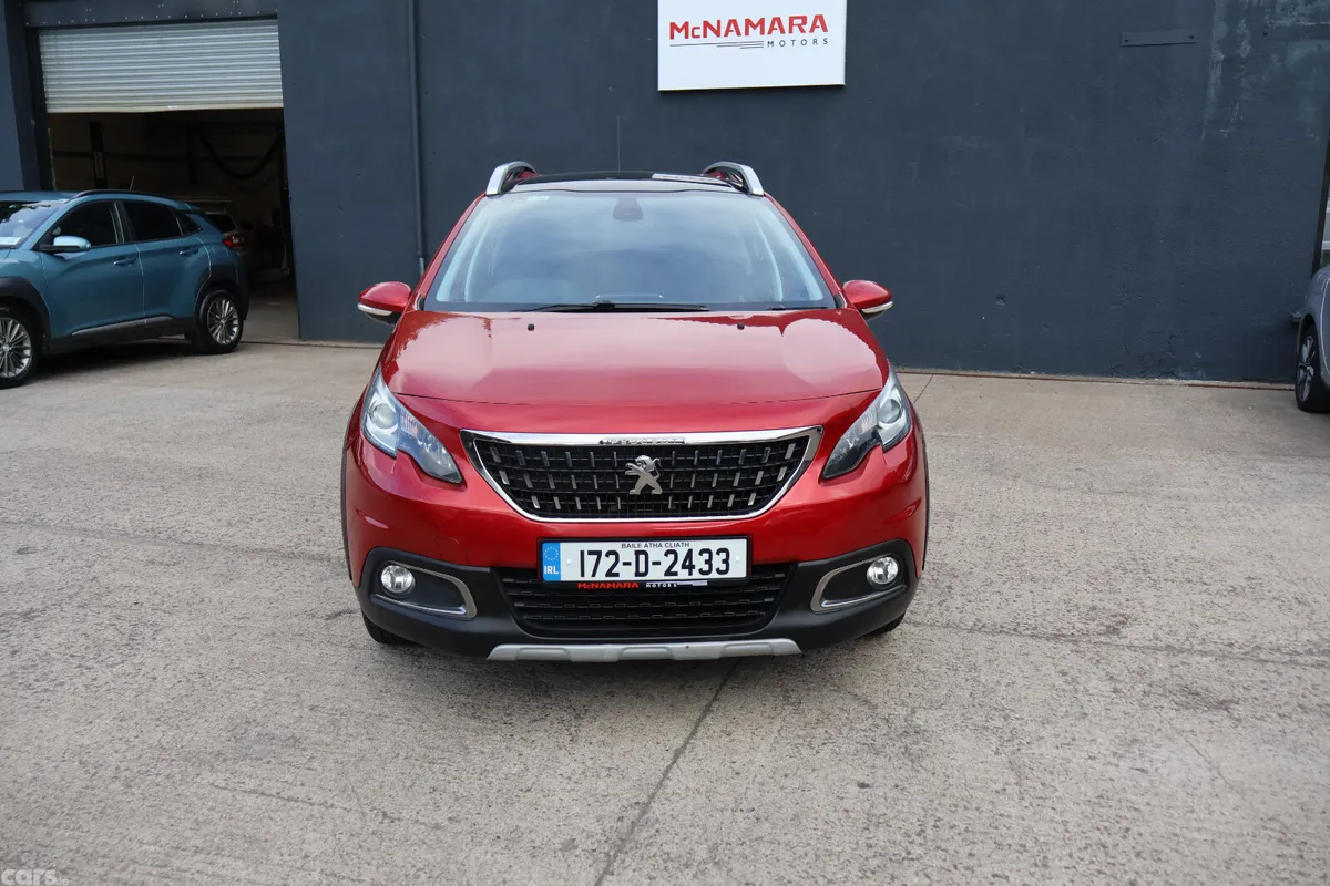 Peugeot 2008 Estate, Diesel, 2017, Red