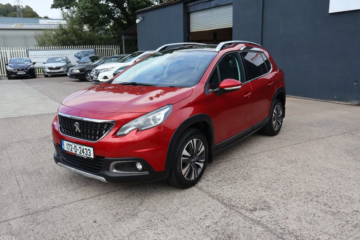 Peugeot 2008 Estate, Diesel, 2017, Red