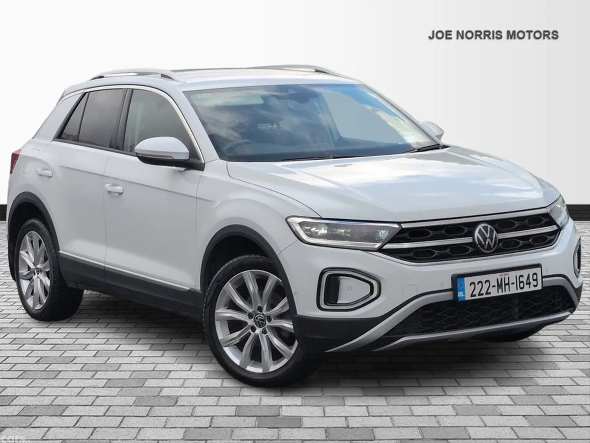Volkswagen T-Roc SUV, Petrol, 2022, White