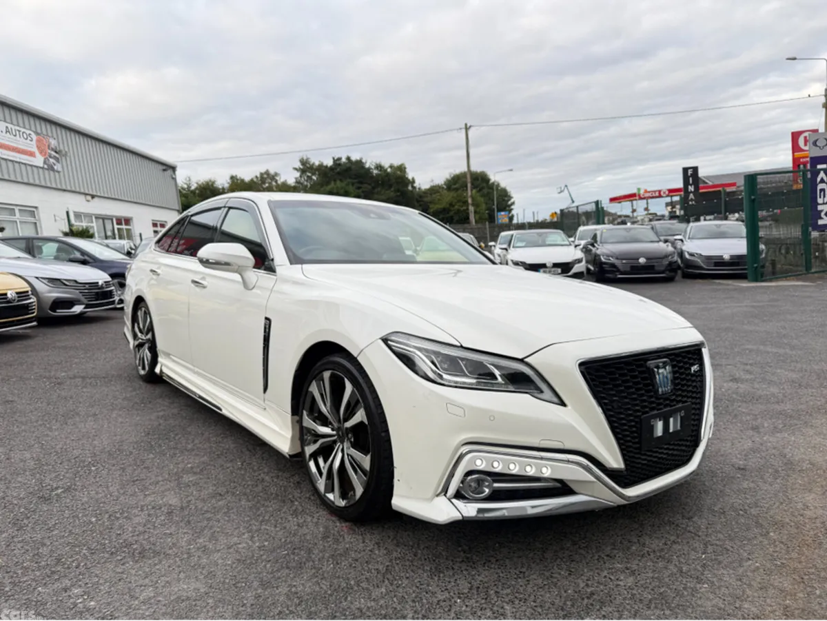 Toyota Crown Saloon, Petrol Hybrid, 2020, White