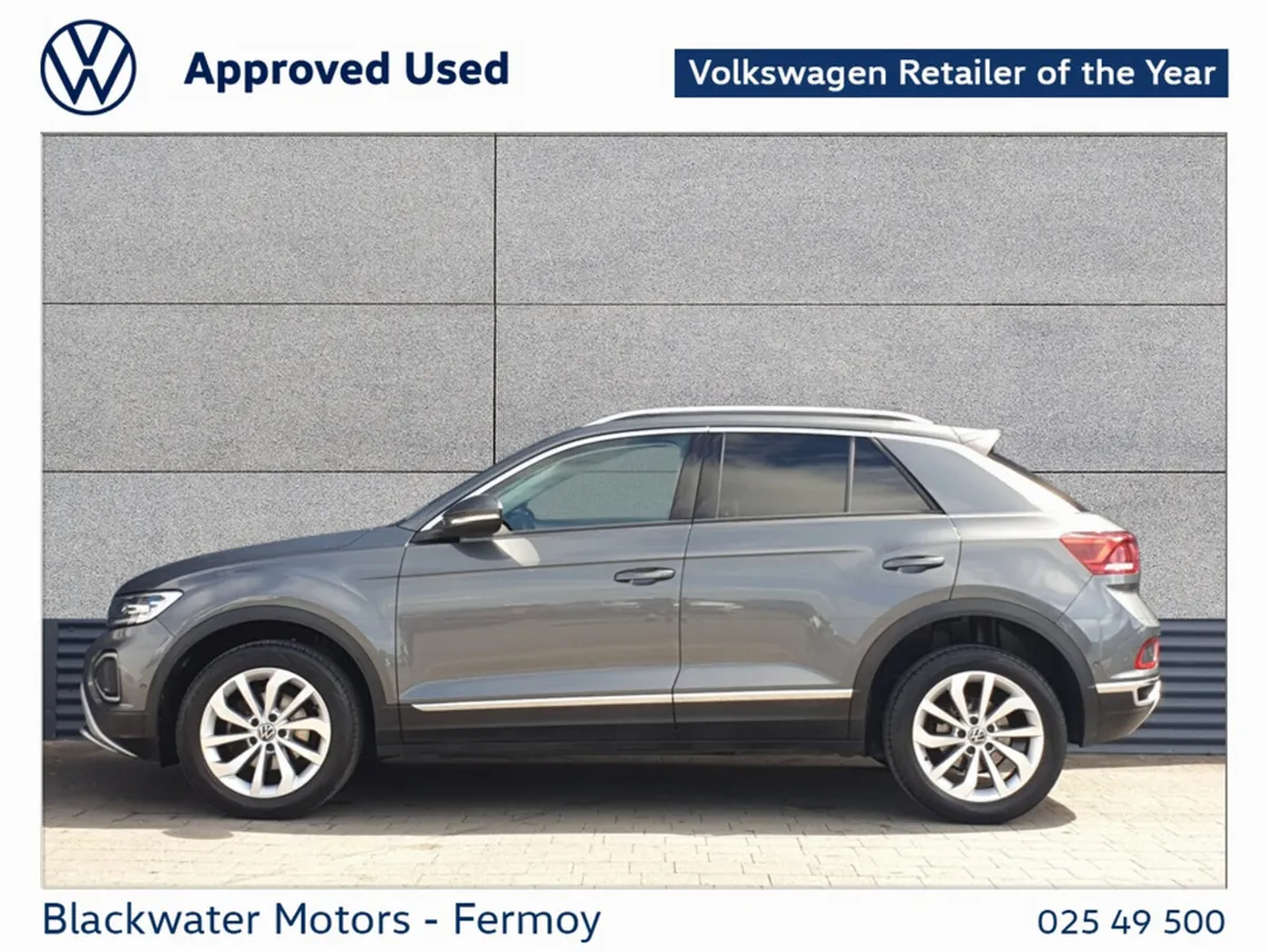 Volkswagen T-Roc SUV, Petrol, 2023, Grey
