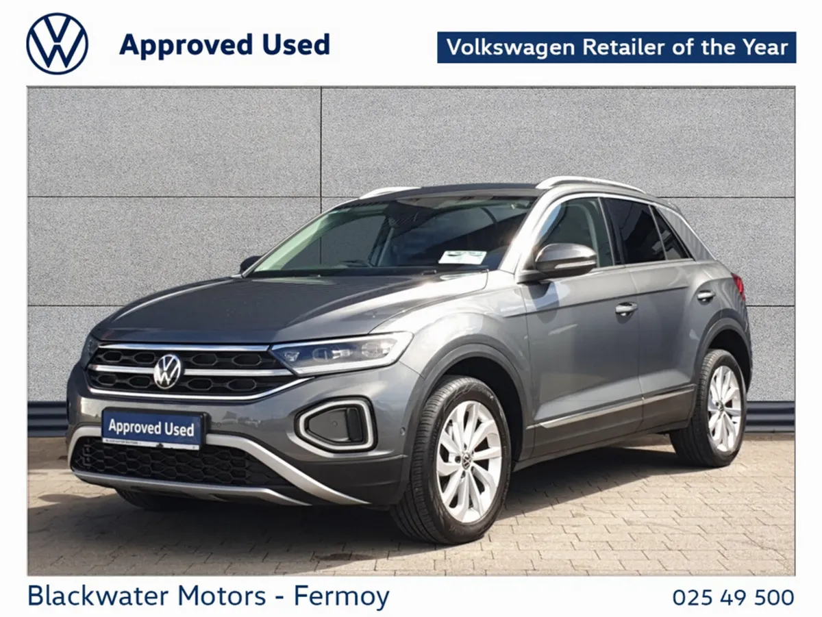 Volkswagen T-Roc SUV, Petrol, 2023, Grey