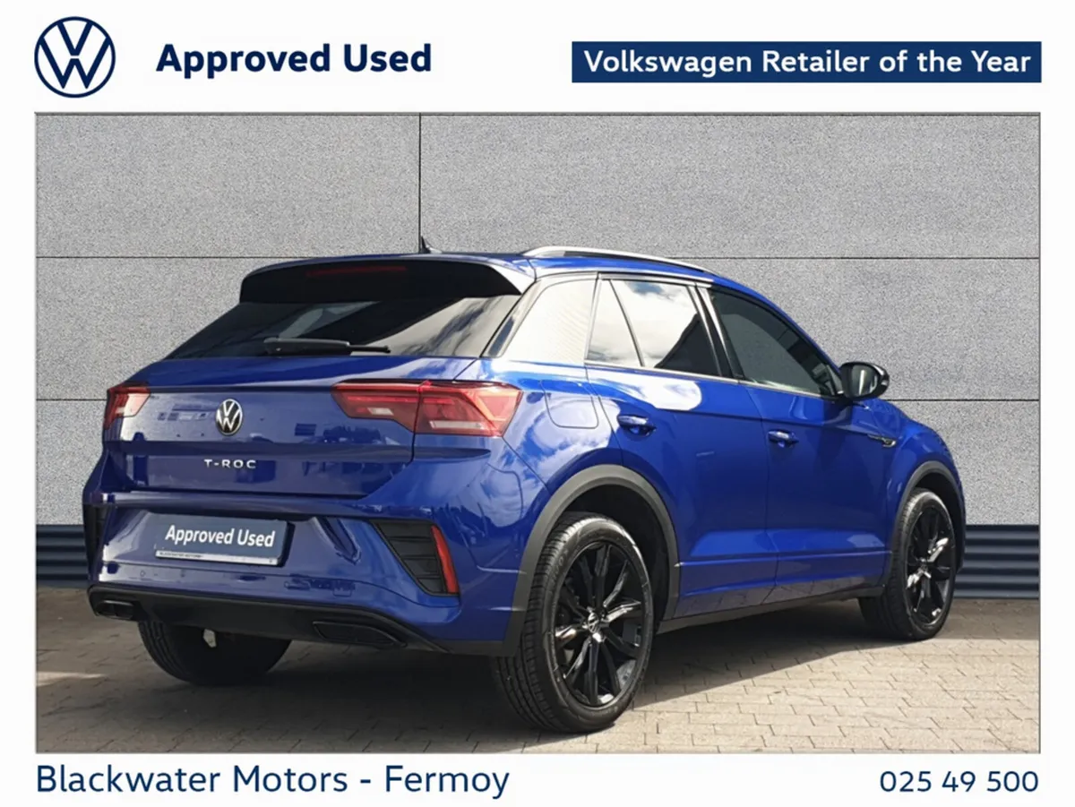 Volkswagen T-Roc SUV, Petrol, 2024, Blue