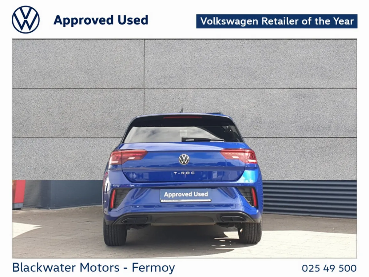 Volkswagen T-Roc SUV, Petrol, 2024, Blue