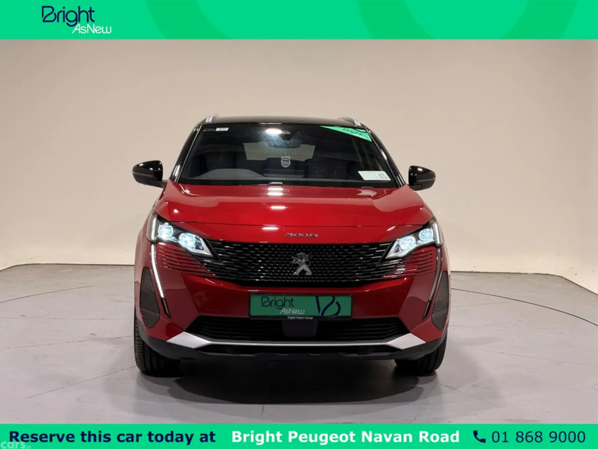Peugeot 3008 SUV, Petrol Hybrid, 2024, Red