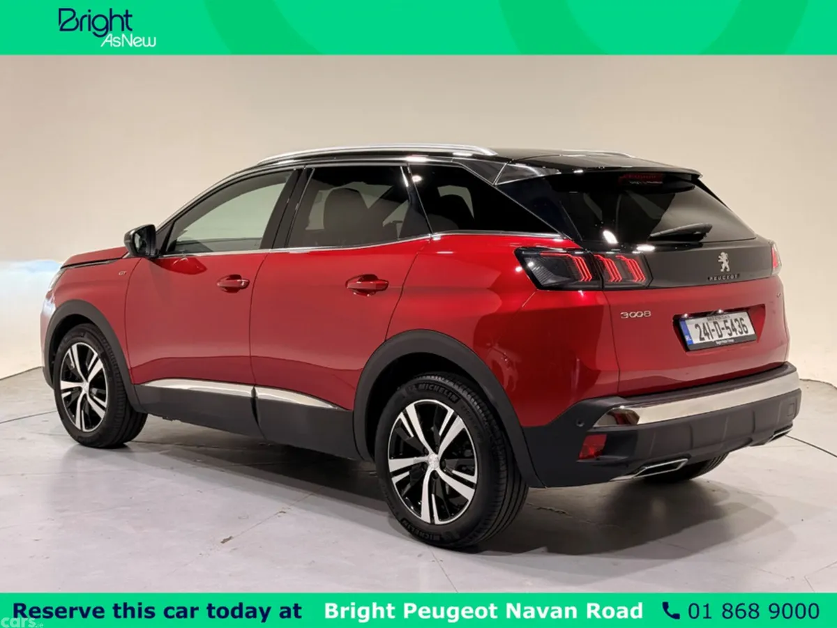Peugeot 3008 SUV, Petrol Hybrid, 2024, Red