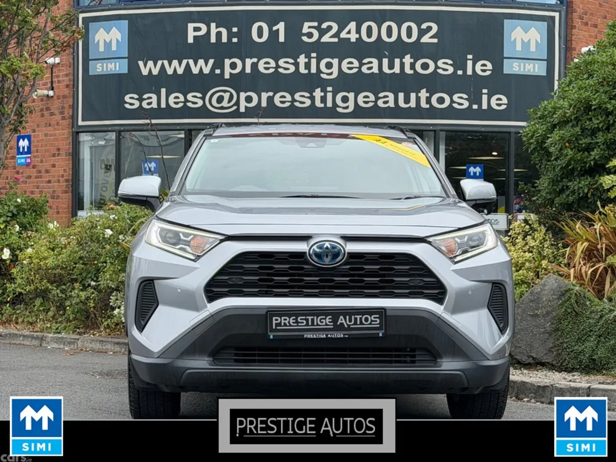 Toyota RAV4 SUV, Petrol Hybrid, 2021, Silver