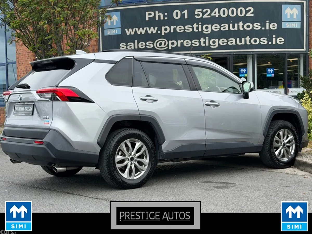Toyota RAV4 SUV, Petrol Hybrid, 2021, Silver
