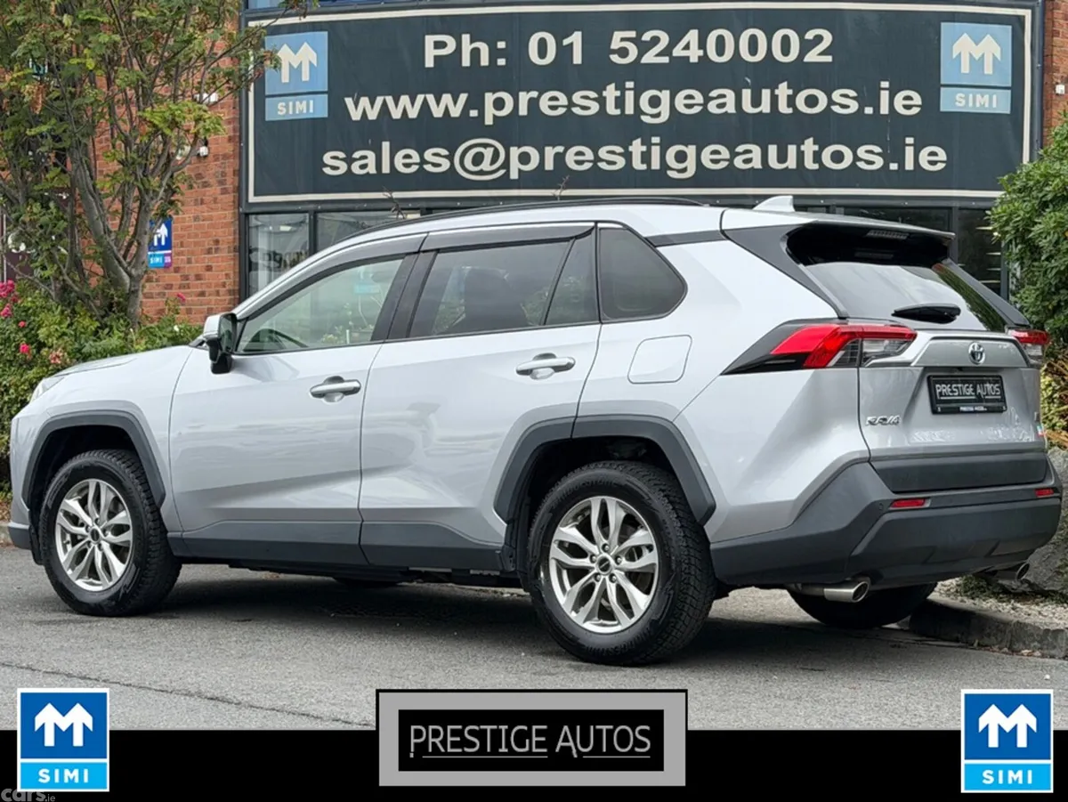 Toyota RAV4 SUV, Petrol Hybrid, 2021, Silver