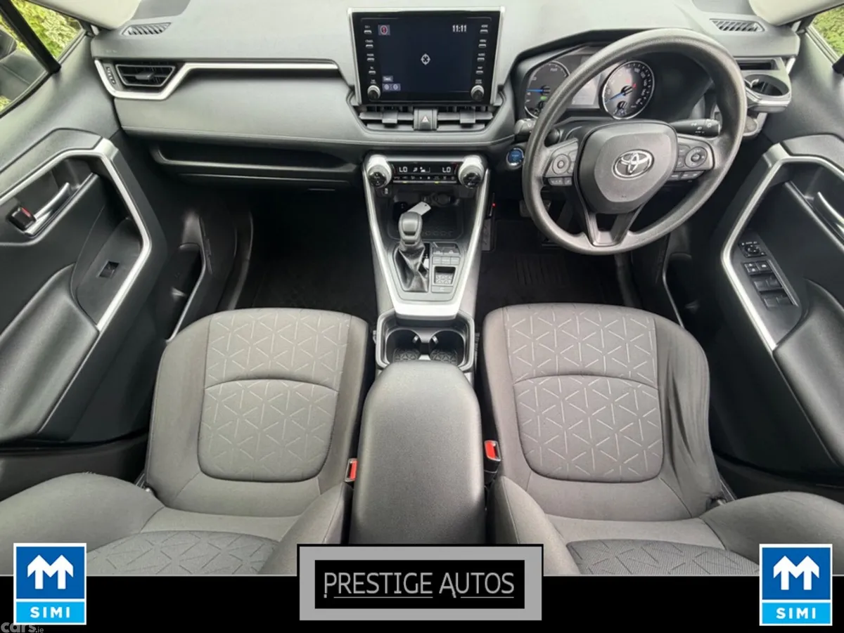 Toyota RAV4 SUV, Petrol Hybrid, 2021, Silver