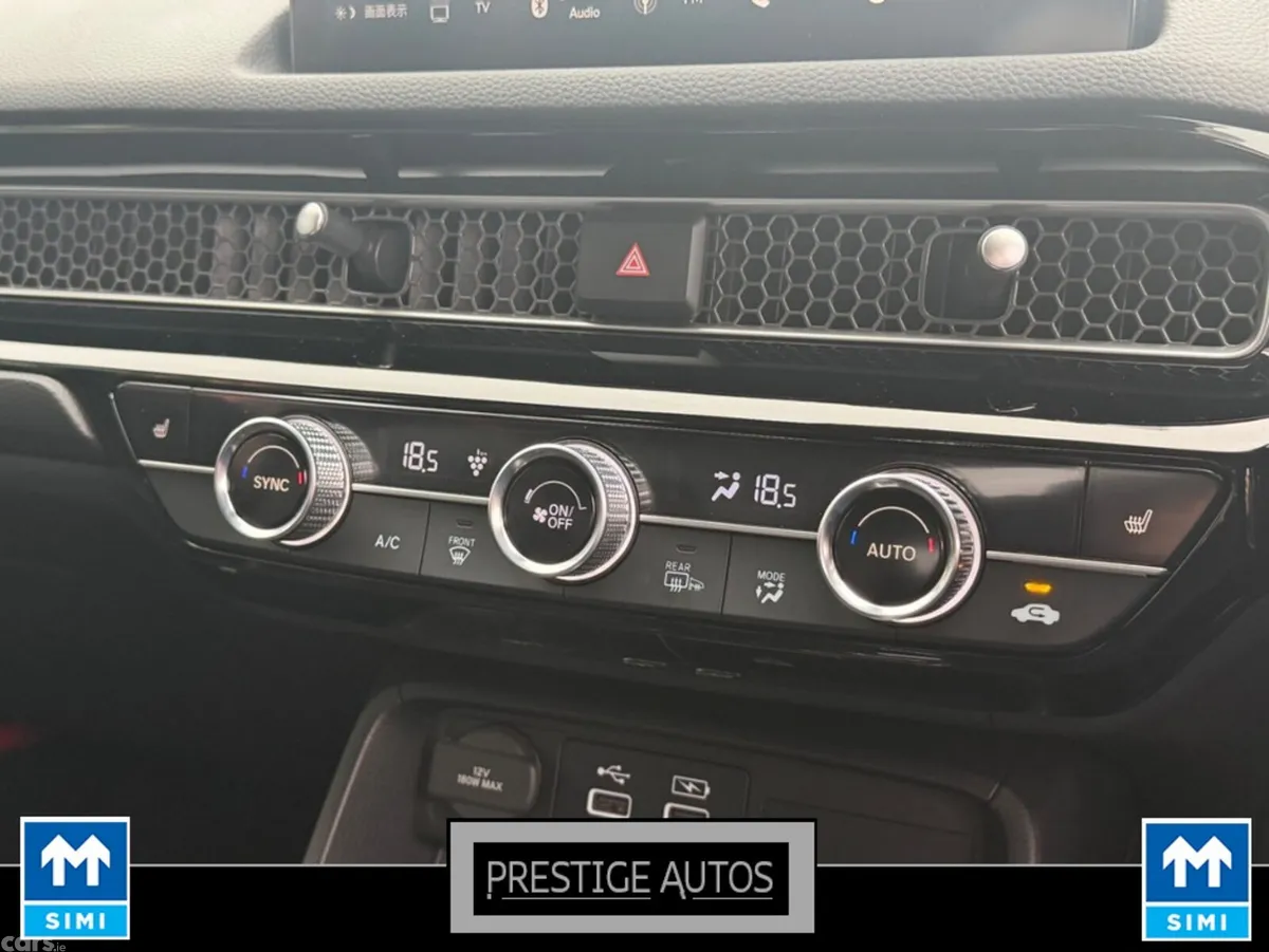 Honda Civic Hatchback, Petrol Hybrid, 2022, Red