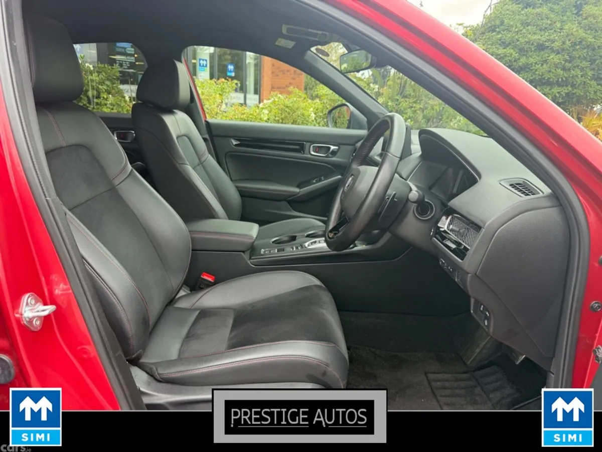 Honda Civic Hatchback, Petrol Hybrid, 2022, Red