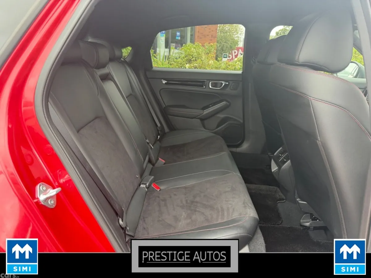 Honda Civic Hatchback, Petrol Hybrid, 2022, Red