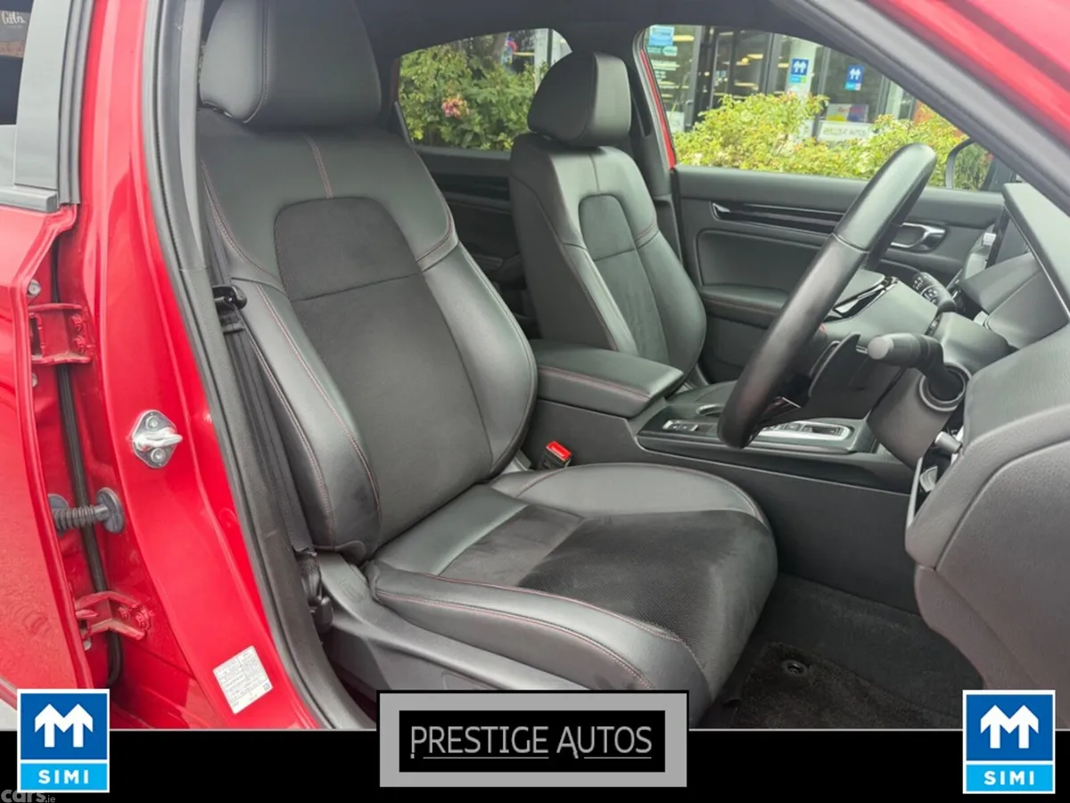 Honda Civic Hatchback, Petrol Hybrid, 2022, Red