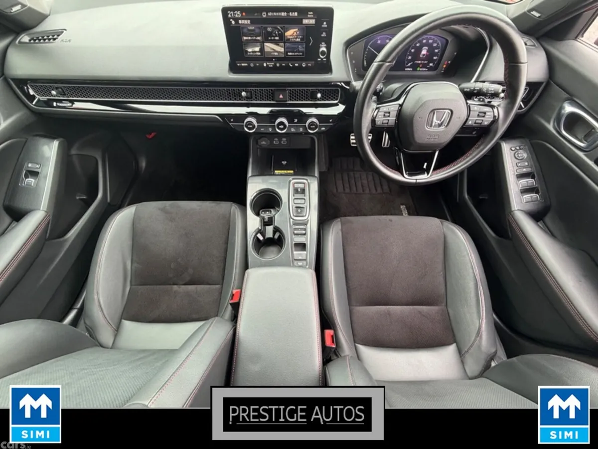 Honda Civic Hatchback, Petrol Hybrid, 2022, Red