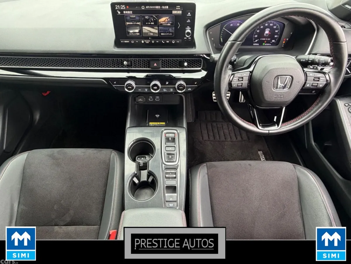 Honda Civic Hatchback, Petrol Hybrid, 2022, Red