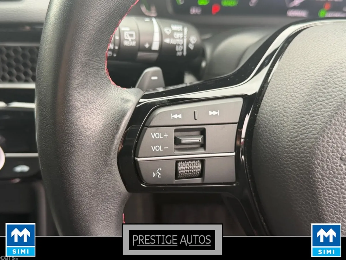 Honda Civic Hatchback, Petrol Hybrid, 2022, Red