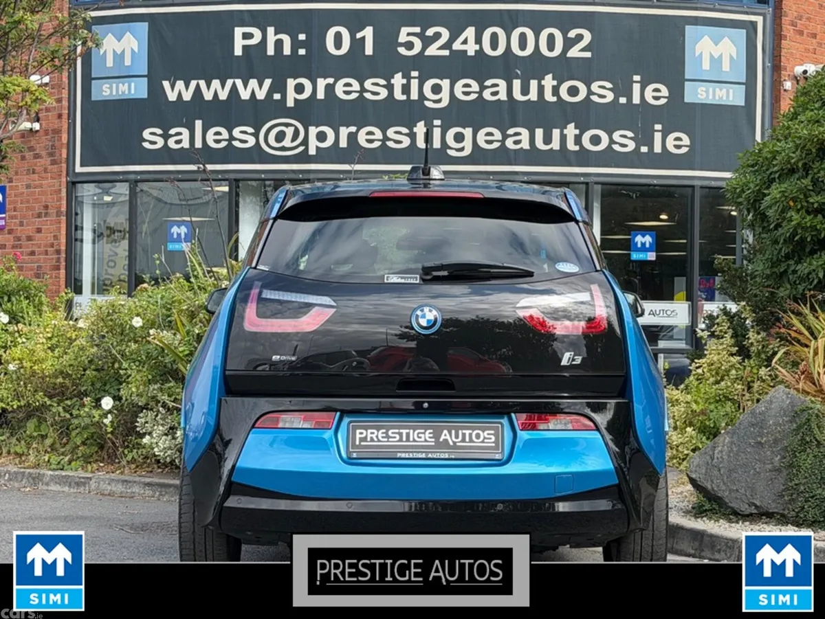 BMW i3 Hatchback, Petrol Plug-in Hybrid, 2017, Blue