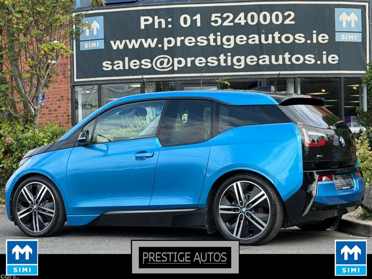 BMW i3 Hatchback, Petrol Plug-in Hybrid, 2017, Blue