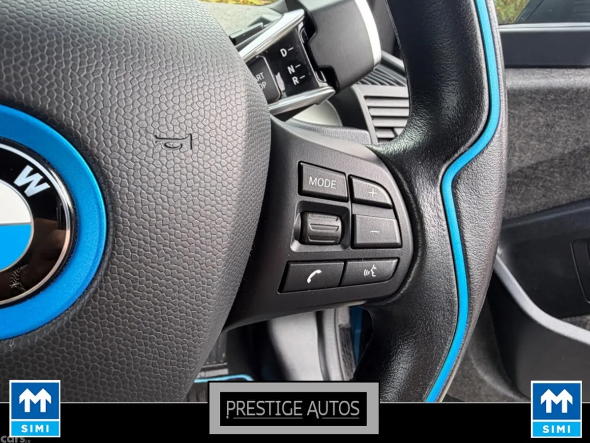 BMW i3 Hatchback, Petrol Plug-in Hybrid, 2017, Blue