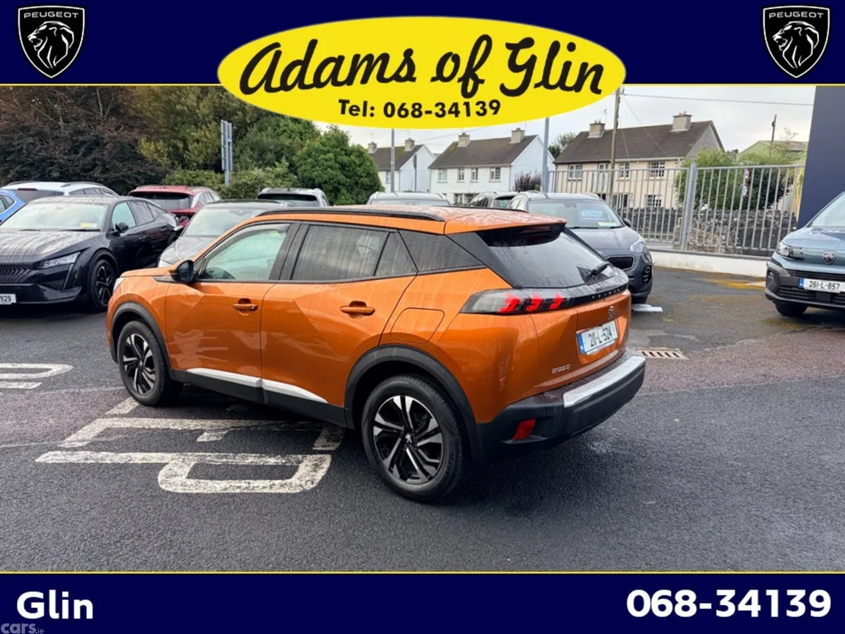 Peugeot 2008 SUV, Petrol, 2021, Orange