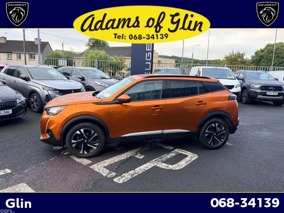 Peugeot 2008 SUV, Petrol, 2021, Orange