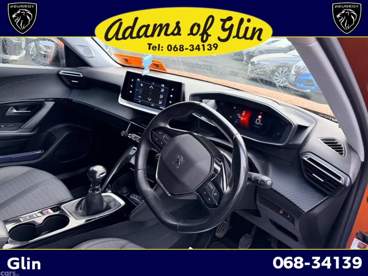 Peugeot 2008 SUV, Petrol, 2021, Orange