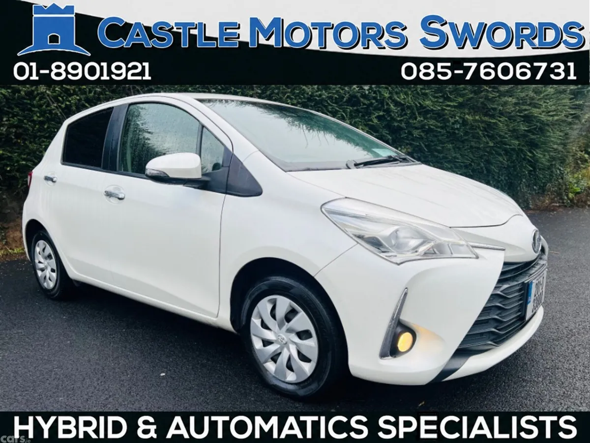 Toyota Vitz Hatchback, Petrol, 2020, White