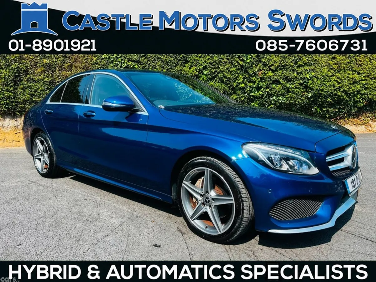 Mercedes-Benz C-Class Saloon, Diesel, 2018, Blue
