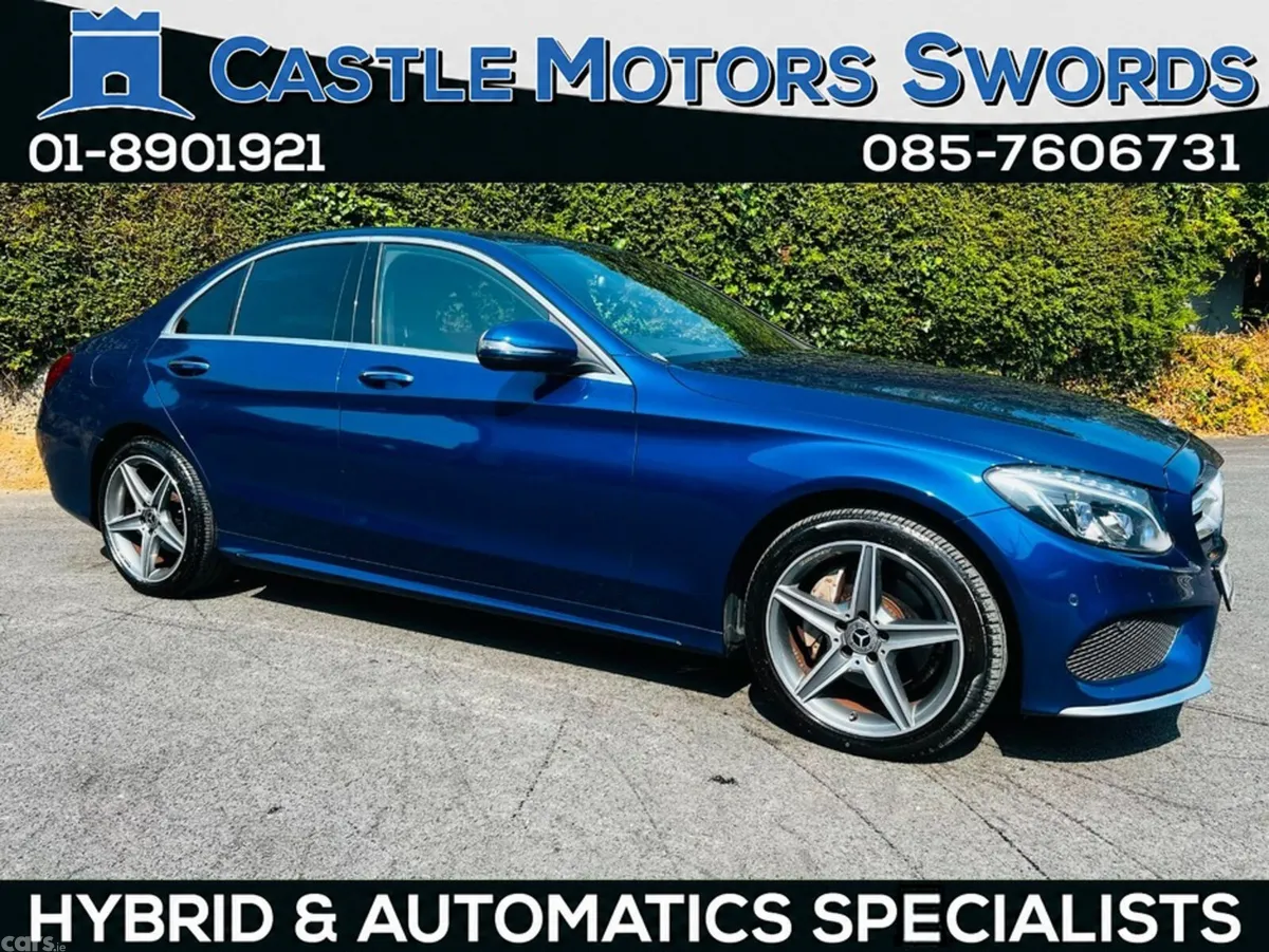 Mercedes-Benz C-Class Saloon, Diesel, 2018, Blue