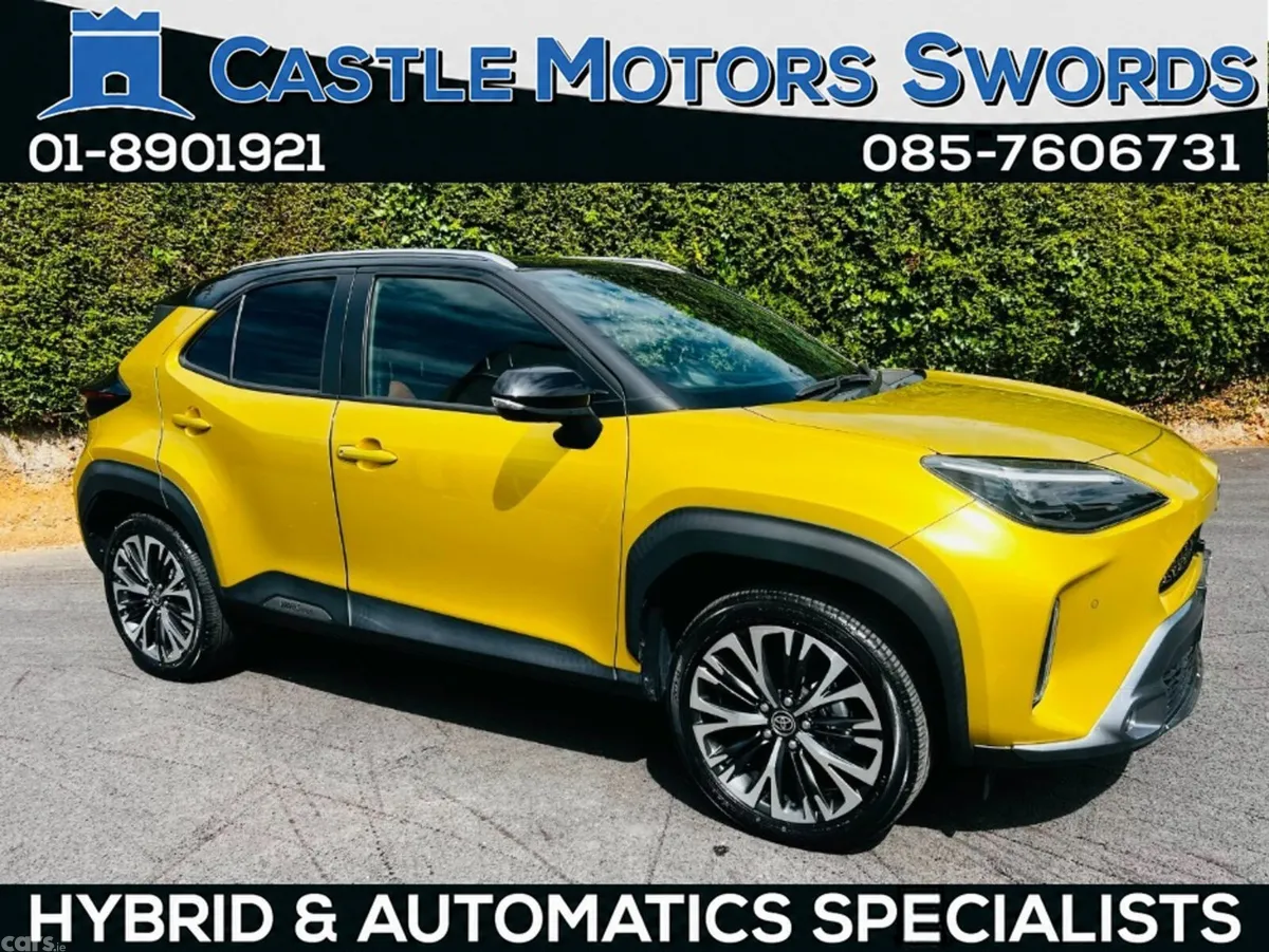 Toyota Yaris Cross Hatchback, Petrol Hybrid, 2023, Yellow