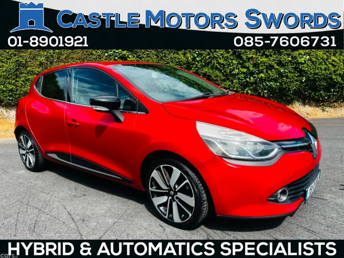 Renault Clio Hatchback, Petrol, 2015, Red