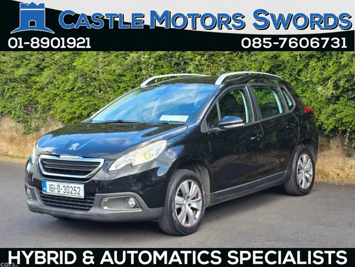 Peugeot 2008 Estate, Petrol, 2016, Black