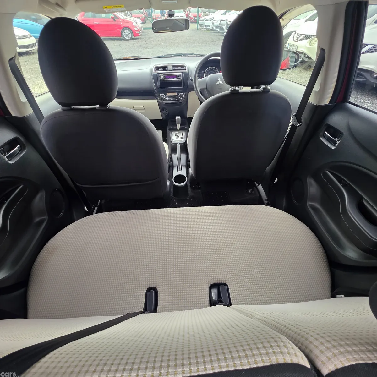 Mitsubishi Mirage Hatchback, Petrol, 2015, Red