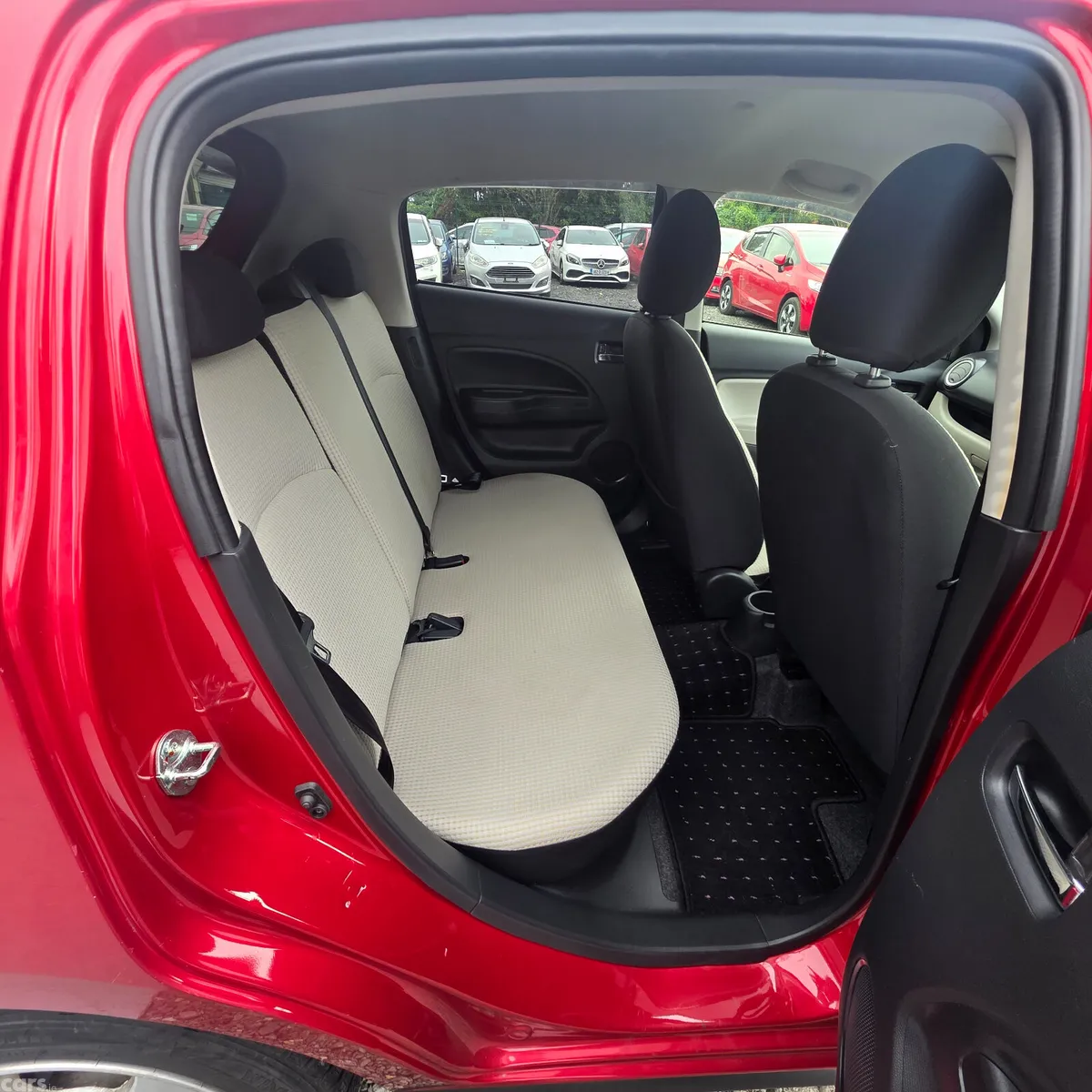 Mitsubishi Mirage Hatchback, Petrol, 2015, Red