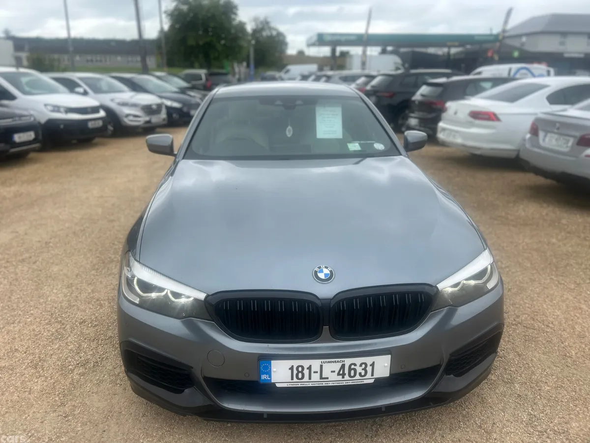 BMW 5-Series Saloon, Diesel, 2018, Blue